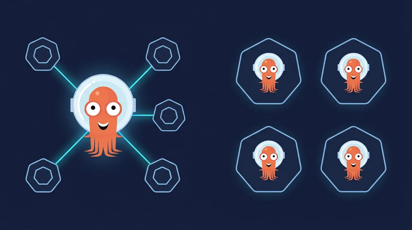 ArgoCD Multi-Cluster Architecture: Centralized vs Per-Cluster